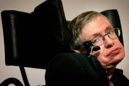 Hawkings boodschap aan mensen in een zwart gat