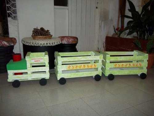 Houten Trein