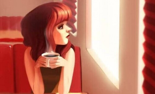 vrouw-met-koffie