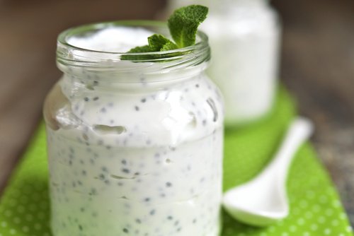 Lijnzaad met Kefir