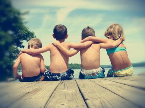 Vriendschap tussen kinderen