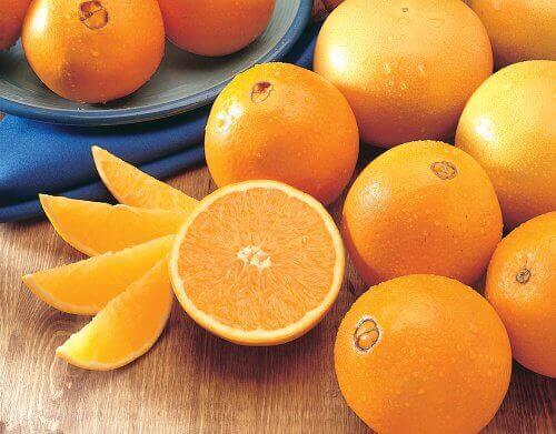 Sinaasappels tegen buikvet