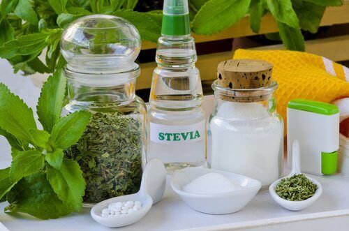 Stevia in Flesje