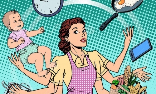 Het hebben van een echtgenoot zorgt voor 7 uur meer werk per dag