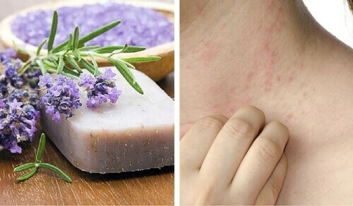 Speciale zelfgemaakte zeep voor de gevoelige huid