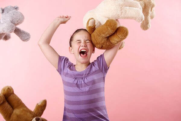 kind met woedeaanval