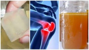 Middeltjes met gelatine om gewrichtspijn te verzachten