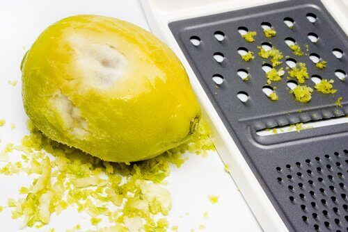 Geraspte Citroenschil