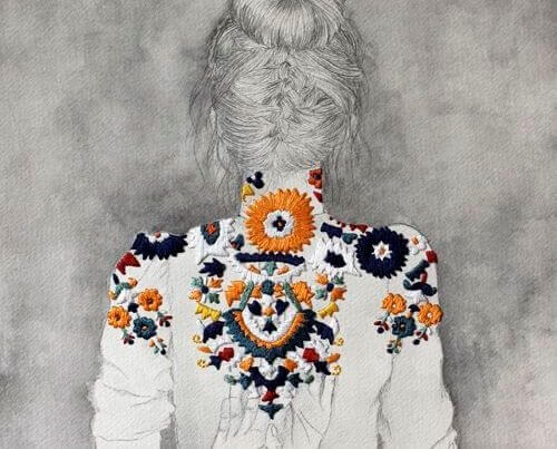 Rug van Vrouw
