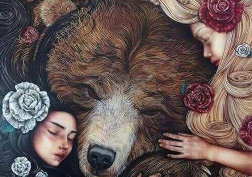 zussen en een beer