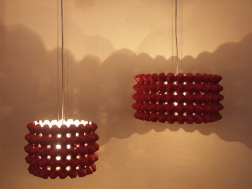 Lamp van Eierdoos