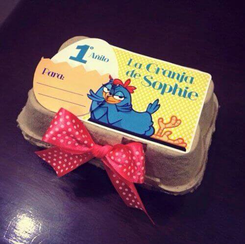 Cadeauverpakking van Eierdoos