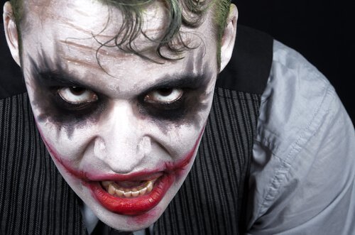 De joker is een voorbeeld van een psychopaat