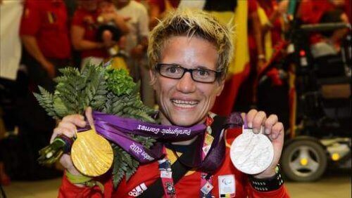 Marieke Vervoort met Medailles
