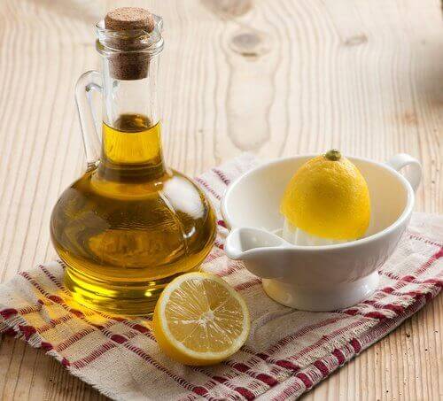 Citroen en olijfolie