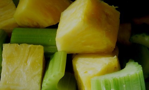 Salade met Ananas