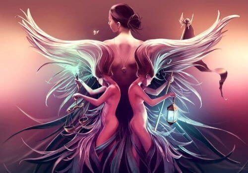 Vrouw met Vleugels