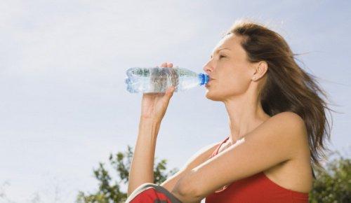 Water drinken