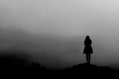Vrouw in de Mist