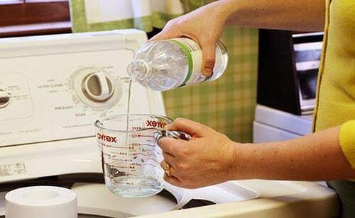 Wassen met Azijn