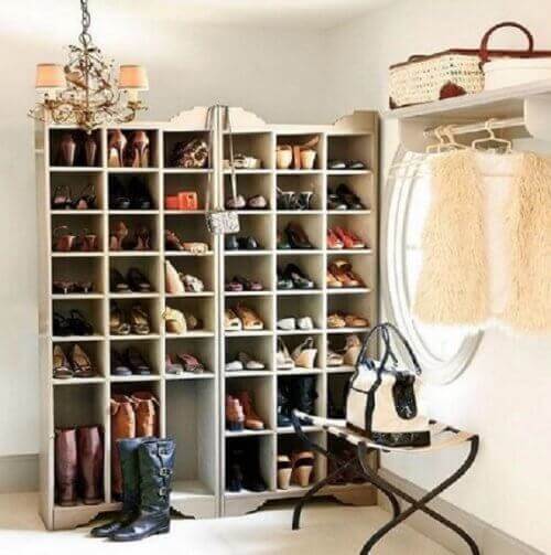 20 creatieve ideeën om je schoenen te sorteren