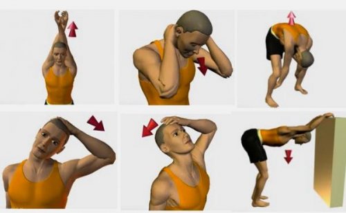 Rekoefeningen tegen stijve nek