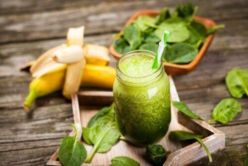 Smoothie met Snijbiet en Banaan