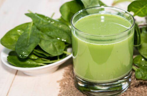 Smoothie met Aloë Vera en Spinazie
