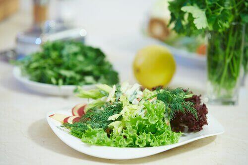 Voorverpakte salade