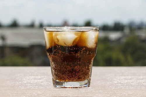 Cola met ijs