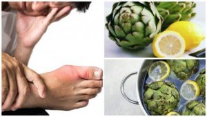 Urinezuur verwijderen met een drankje van artisjok en citroen