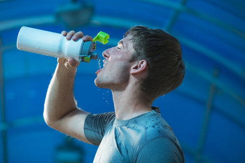 Water drinken