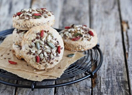 Koekjes met haver en granen