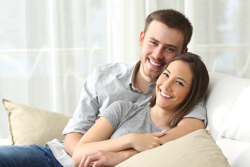 Gelukkige relatie en gevoelens