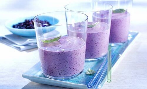 Bosbessensmoothies