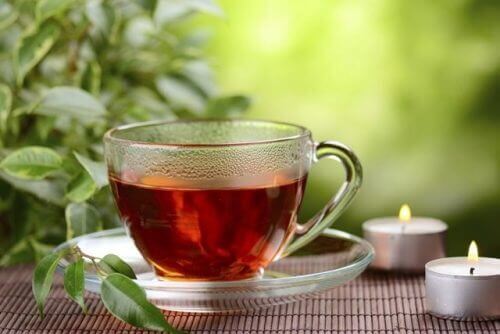 Natuurlijke infusies rode thee