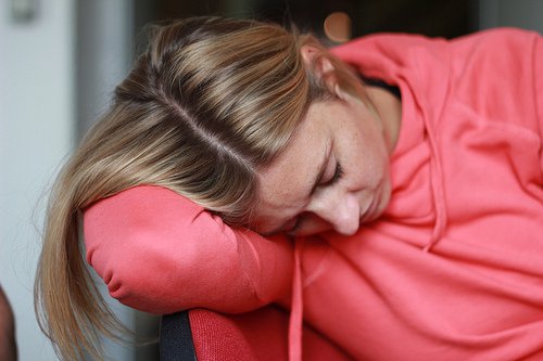 Vermoeidheid en bloedarmoede kan een van de symptomen van blaaskanker zijn