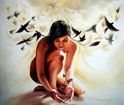 Oude ziel en spiratualiteit