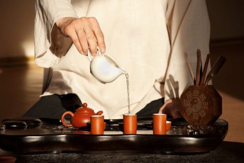 Japanse disciplines thee ceremonie