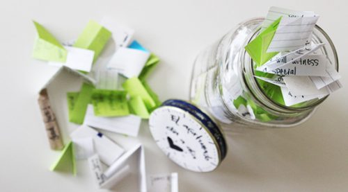 De Gelukspot Van Een Gezin