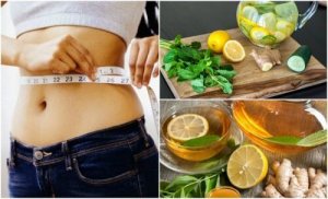 Opgeblazenheid tegengaan en gewichtsverlies bevorderen met gember en citroen