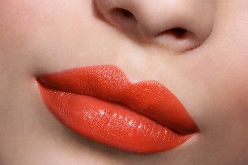 Volle en rode lippen