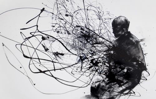 Een van de symptomen van een zware depressie is duisternis