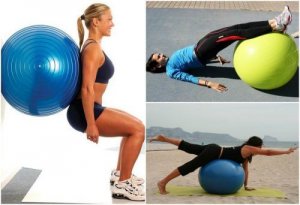 Train je bilspieren: enkele fantastische oefeningen met een fitnessbal!