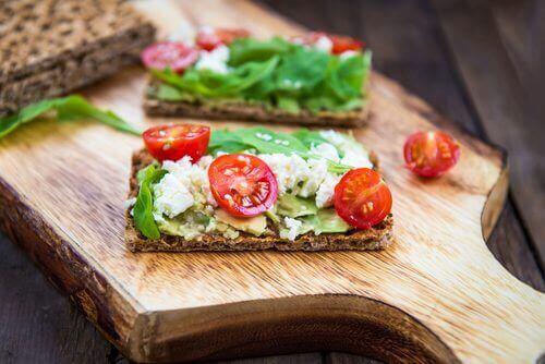 belegde crackers