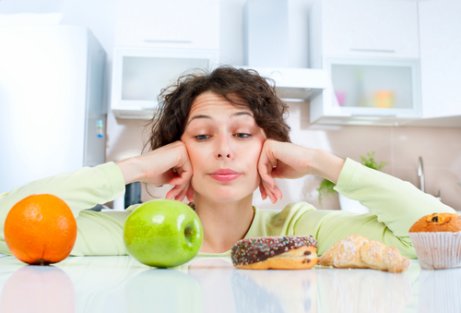 Na je vijftigste in vorm blijven door gezonde voeding te eten