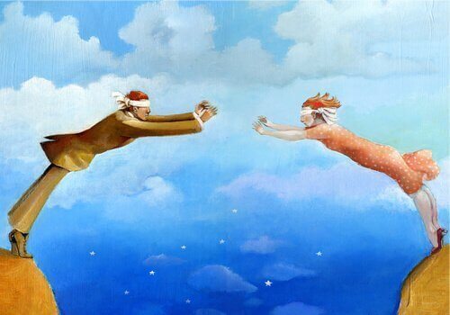 Iemand die echt van je houdt kun je blindelings vertrouwen