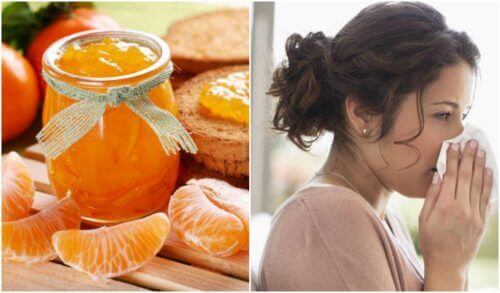 Gezonde mandarijnenjam om je immuunsysteem te versterken