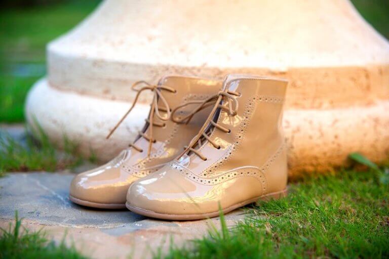 Sinaasappel als schoenpoets