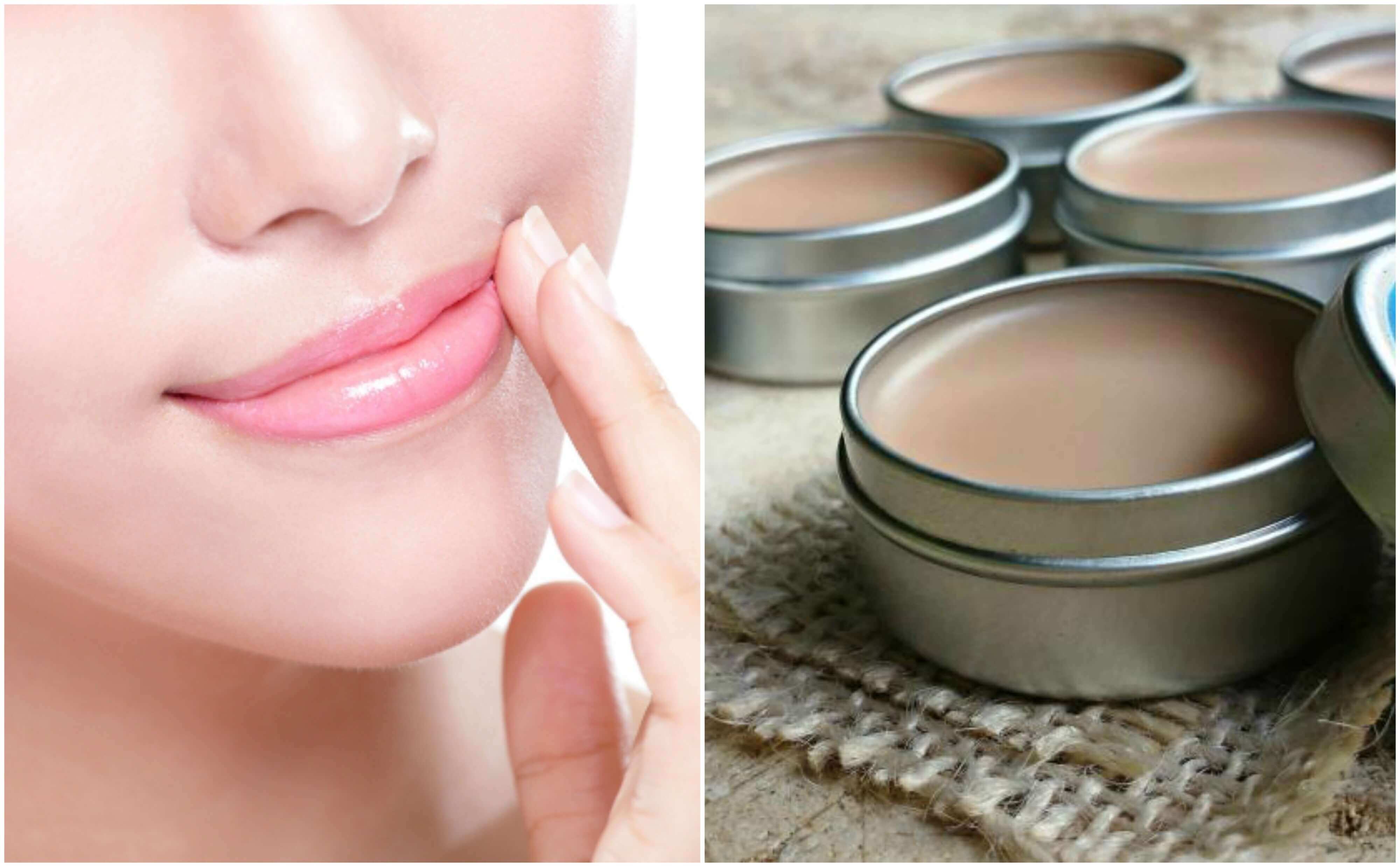 Vaseline te gebruiken om vocht in de lippen in te brengen